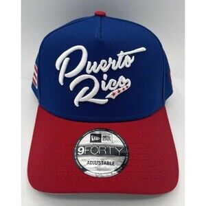 NEW ERA PUERTO RICO 9FORTY SNAPBACK HAT NEW WITH TAGS